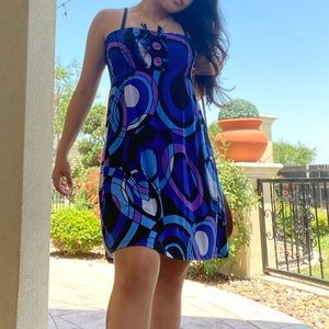 Bathing suit retro cover-up